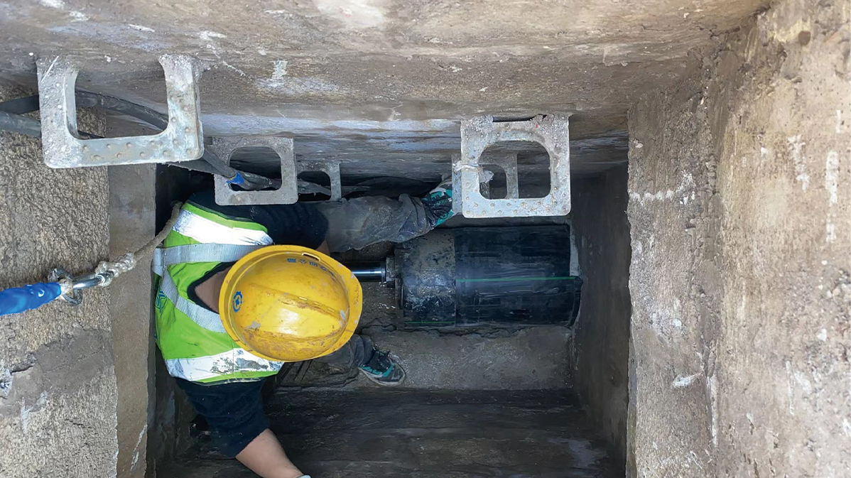 安居HDPE短管内衬法